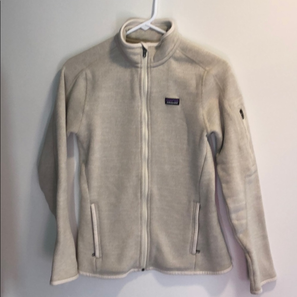 Patagonia Better Sweater Oyster White Small full